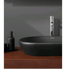 Раковина, Duravit, D-Neo, шгв 400*400*120, отверстия для смесителя-отсутствуют, цвет-антрацит матовый