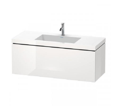 Тумба под раковину, Duravit, L-Cube, шгв 1200*480*500, раковина-в комплекте, цвет-белый глянцевый
