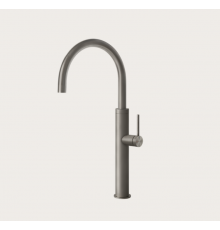 Смеситель для кухни, Gessi, 316, цвет-Steel Brushed