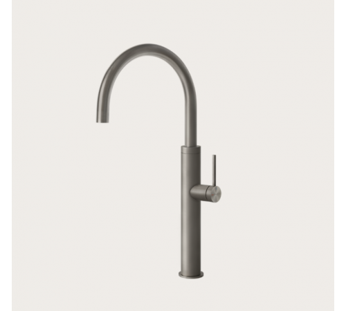Смеситель для кухни, Gessi, 316, цвет-Steel Brushed