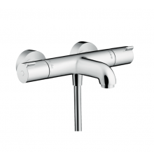 Смеситель для ванны и душа, Hansgrohe, Ecostat 1001 CL, настенный, цвет-хром