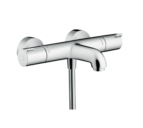 Смеситель для ванны и душа, Hansgrohe, Ecostat 1001 CL, настенный, цвет-хром