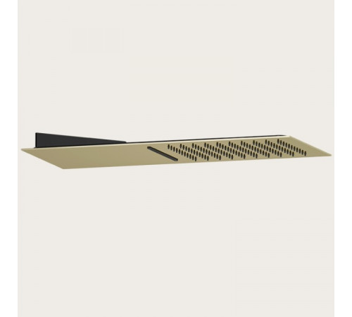 Душевая система, Gessi, Tremillimetri, 195*550, цвет-Brass PVD