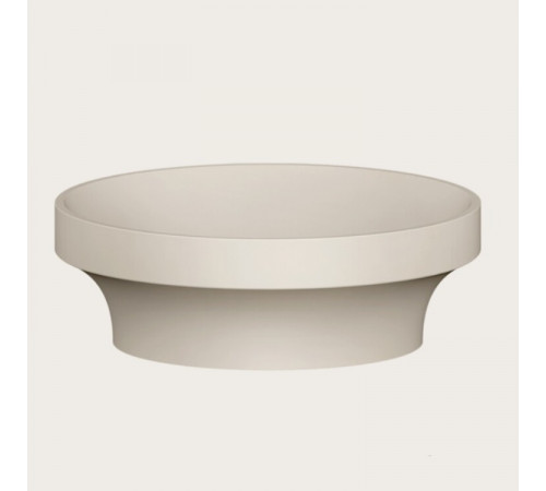 Раковина, Gessi, Origini, шгв 445*445*150, отверстия для смесителя-отсутствуют, цвет-белый матовый