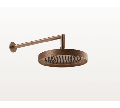 Верхний душ, Gessi, 250*250, цвет-Copper Brushed PVD