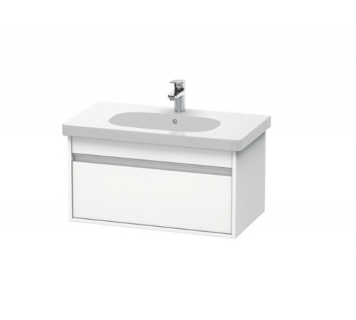 Тумба под раковину, Duravit, Ketho, шгв 800*455*410, раковина-необходимо заказать, цвет-белый матовый