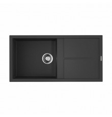 Мойка, OMOIKIRI, Sumi, шгв 1000*500*220, отверстия для смесителя-6 промаркированных, цвет-чёрный