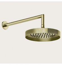 Верхний душ, Gessi, Anello, Diamantao, 218*218, цвет-Brass PVD (старый арт. 63448/710)