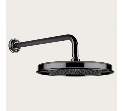 Верхний душ, Gessi, VENTI20, 328*328, цвет-Black Metal PVD