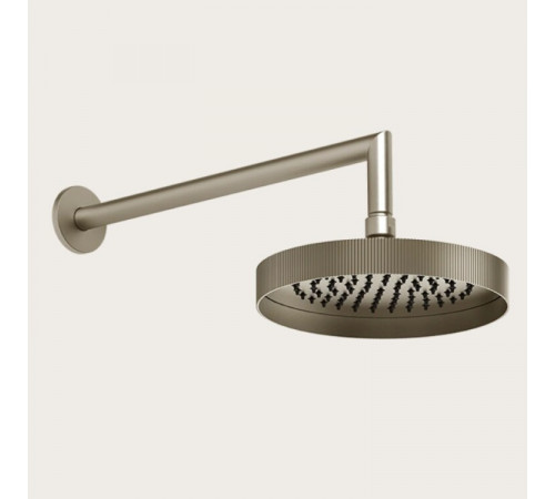 Верхний душ, Gessi, Rigato, 218*218, цвет-Finox Brushed Nickel