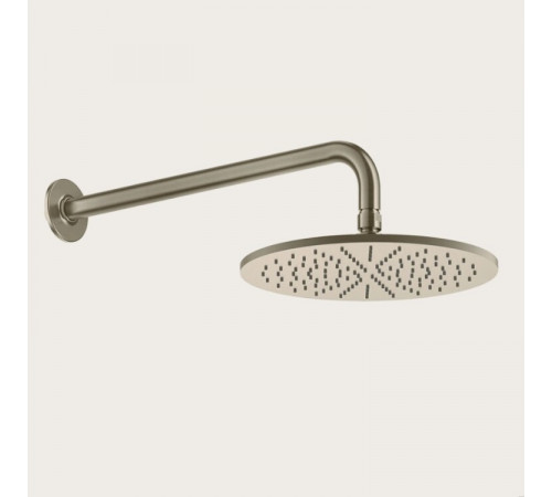 Верхний душ, Gessi, Inciso, 300*300, цвет-Finox Brushed Nickel