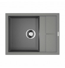Мойка, OMOIKIRI, Sumi, шгв 650*500*220, отверстия для смесителя-4 промаркированных, цвет-Leningrad grey