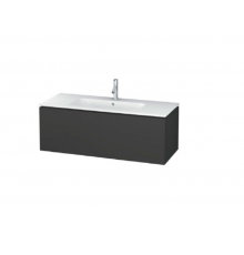 Тумба под раковину, Duravit, L-Cube, шгв 1220*481*400, раковина-необходимо заказать, цвет-графит матовый