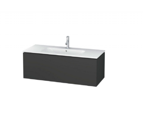 Тумба под раковину, Duravit, L-Cube, шгв 1220*481*400, раковина-необходимо заказать, цвет-графит матовый