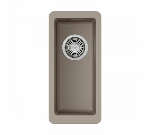Мойка, OMOIKIRI, Kata, шгв 200*420*160, отверстия для смесителя-отсутствуют, цвет-бежевый