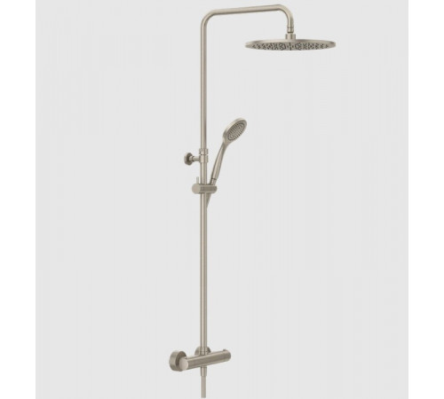 Душевая стойка, Gessi, Minimalistic shower, цвет-Finox Brushed Nickel