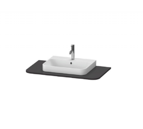 Столешница, Duravit, Happy D.2 Plus, шгв 1000*550*16, цвет-Graphite Super Matt