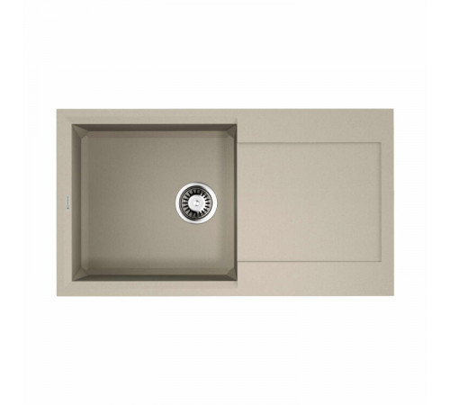Мойка, OMOIKIRI, Sakaime, шгв 780*435*230, отверстия для смесителя-6 промаркированных, цвет-бежевый