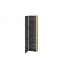 Шкаф-пенал, Duravit, L-Cube, шгв 400*243*1760, петли-справа, цвет-дуб средиземноморский