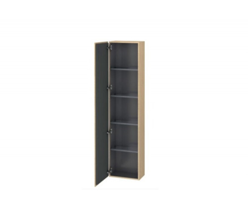 Шкаф-пенал, Duravit, L-Cube, шгв 400*243*1760, петли-справа, цвет-дуб средиземноморский