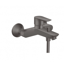 Смеситель для ванны и душа, Hansgrohe, Talis E, цвет-шлифованный черный хром