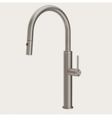 Смеситель для кухни, Gessi, 316 Flessa, цвет-Steel Brushed