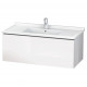 Тумба под раковину, Duravit, L-Cube, шгв 1020*469*408, раковина-необходимо заказать, цвет-белый матовый
