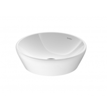 Раковина, Duravit, D-Neo, шгв 400*400*120, отверстия для смесителя-отсутствуют, цвет-белый глянцевый