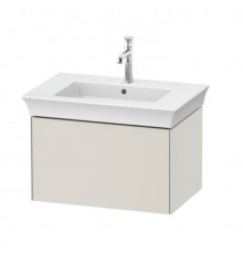 Тумба под раковину, Duravit, White Tulip, шгв 684*458*410, раковина-необходимо заказать, цвет-скандинавский белый шелковисто-матовый