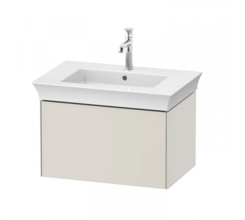 Тумба под раковину, Duravit, White Tulip, шгв 684*458*410, раковина-необходимо заказать, цвет-скандинавский белый шелковисто-матовый