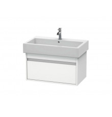 Тумба под раковину, Duravit, Ketho, шгв 750*440*410, раковина-необходимо заказать, цвет-белый матовый