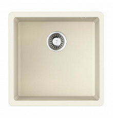 Мойка, OMOIKIRI, Bosen, шгв 440*440*220, отверстия для смесителя-отсутствуют, цвет-белый