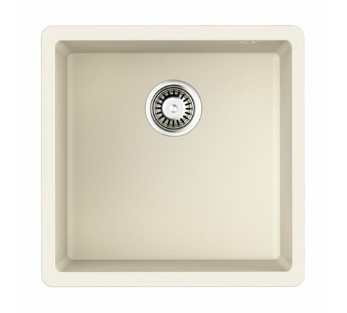 Мойка, OMOIKIRI, Bosen, шгв 440*440*220, отверстия для смесителя-отсутствуют, цвет-белый