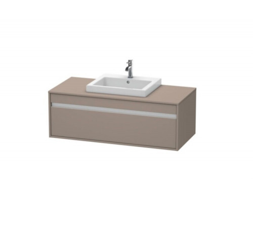 Тумба под раковину, Duravit, Ketho, шгв 1200*550*426, раковина-необходимо заказать, цвет-базальт матовый