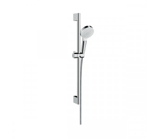 Душевой гарнитур, Hansgrohe, EcoSmart, цвет-белый/хром