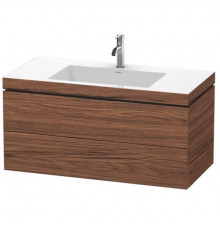 Тумба под раковину, Duravit, L-Cube, шгв 1000*480*500, раковина-в комплекте, цвет-орех темный
