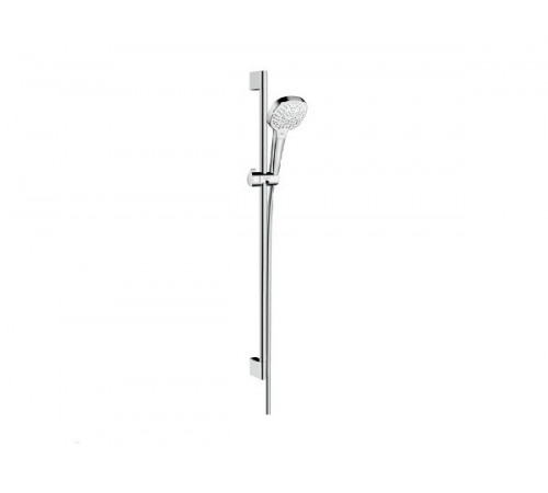 Душевой гарнитур, Hansgrohe, Croma Select E, цвет-белый/хром