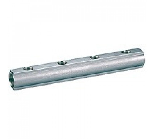 Коллектор paспределительный 1" 1/4"x3/4"/5, нехромированный