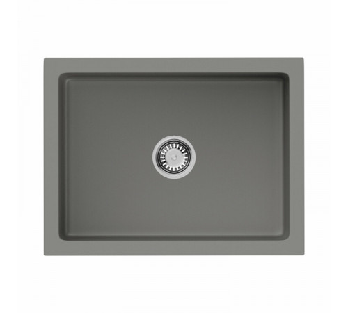 Мойка, OMOIKIRI, Mikura, шгв 610*460*254, отверстия для смесителя-отсутствуют, цвет-pebble