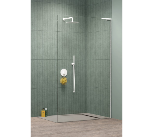 Душевая перегородка Radaway, Modo SL II, шв 1000*2000, правосторонняя, цвет фурнитуры-белый, цвет стекла-прозрачный, Easy Clean