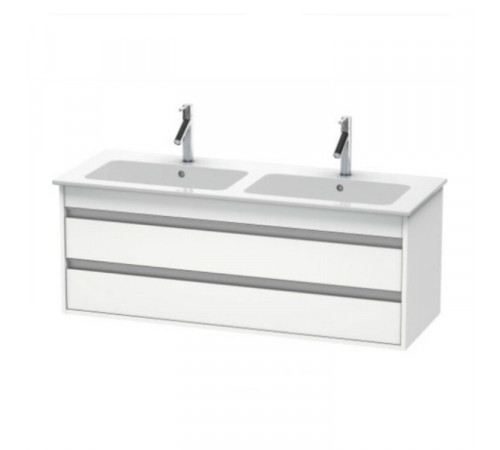 Тумба под раковину, Duravit, Ketho, шгв 1270*475*480, раковина-необходимо заказать, цвет-белый матовый