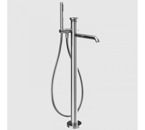 Смеситель для ванны и душа, Gessi, Origini, напольный, цвет-хром
