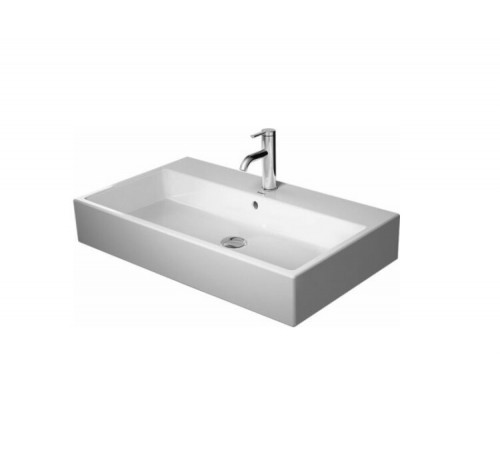 Раковина, Duravit, Vero Air, шгв 800*470*165, отверстия для смесителя-отсутствуют, цвет-белый