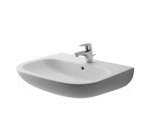 Раковина, Duravit, D-Code, шгв 650*500*180, отверстия для смесителя-1, цвет-белый (стар.арт 2310650000 )