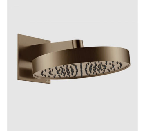 Верхний душ, Gessi, Ventaglio, 300*300, цвет-Warm Bronze PVD