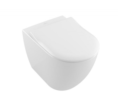 Унитаз, Villeroy&Boch, Subway 2.0, приставной, шгв 370*560*400, цвет-альпийский белый