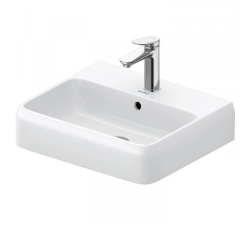 Раковина, Duravit, Qatego, шгв 500*420*155, отверстия для смесителя-1, цвет-белый