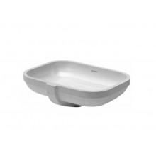 Раковина, Duravit, Happy D.2, шгв 480*345*170, отверстия для смесителя-отсутствуют, цвет-белый