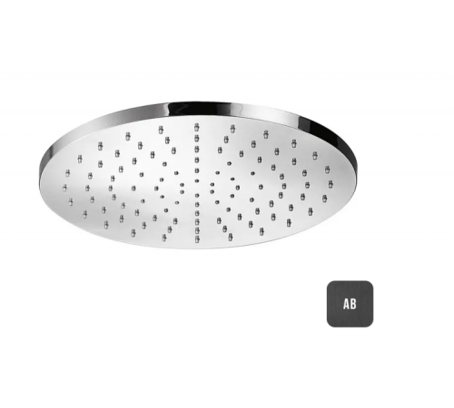 Верхний душ, Almar, Shower Heads Emotion, 300*300, цвет-Absolute Black Brushed PVD (Товар заказной, возврату не подлежит)