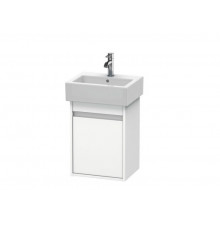Тумба под раковину, Duravit, Ketho, шгв 400*320*550, петли-слева, раковина-необходимо заказать, цвет-белый матовый